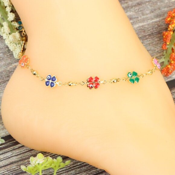 "Elegant Handmade Anklet – Delicate Jewelry for Women, MAR091583 - Picture 6 of 10